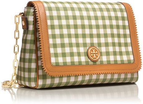 tory burch gingham crossbody