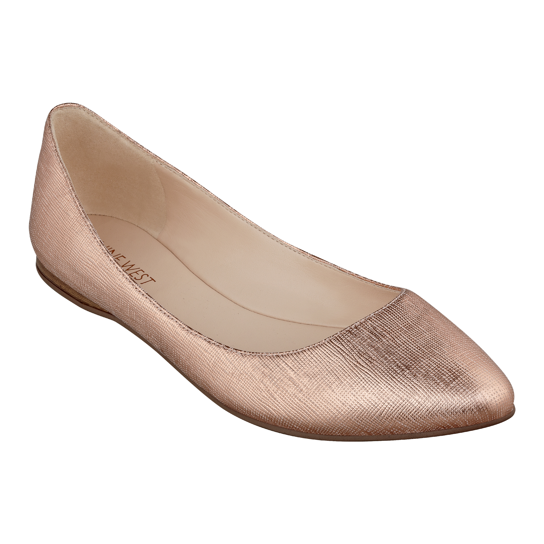 nine west pointed toe flat