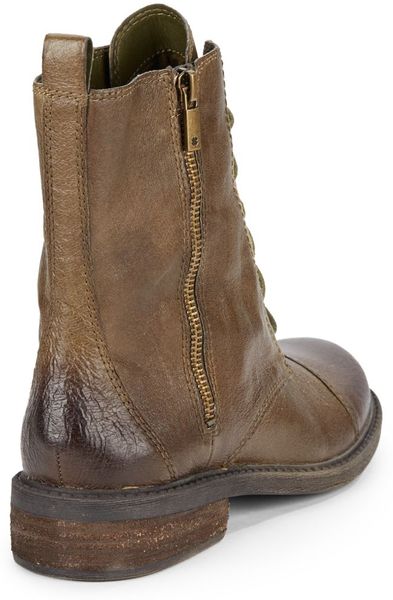 olive green combat boots women's