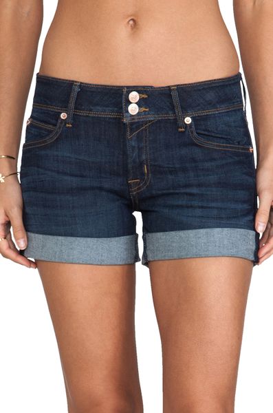 Hudson Croxley Mid Thigh Short in Blue (Iconic) | Lyst