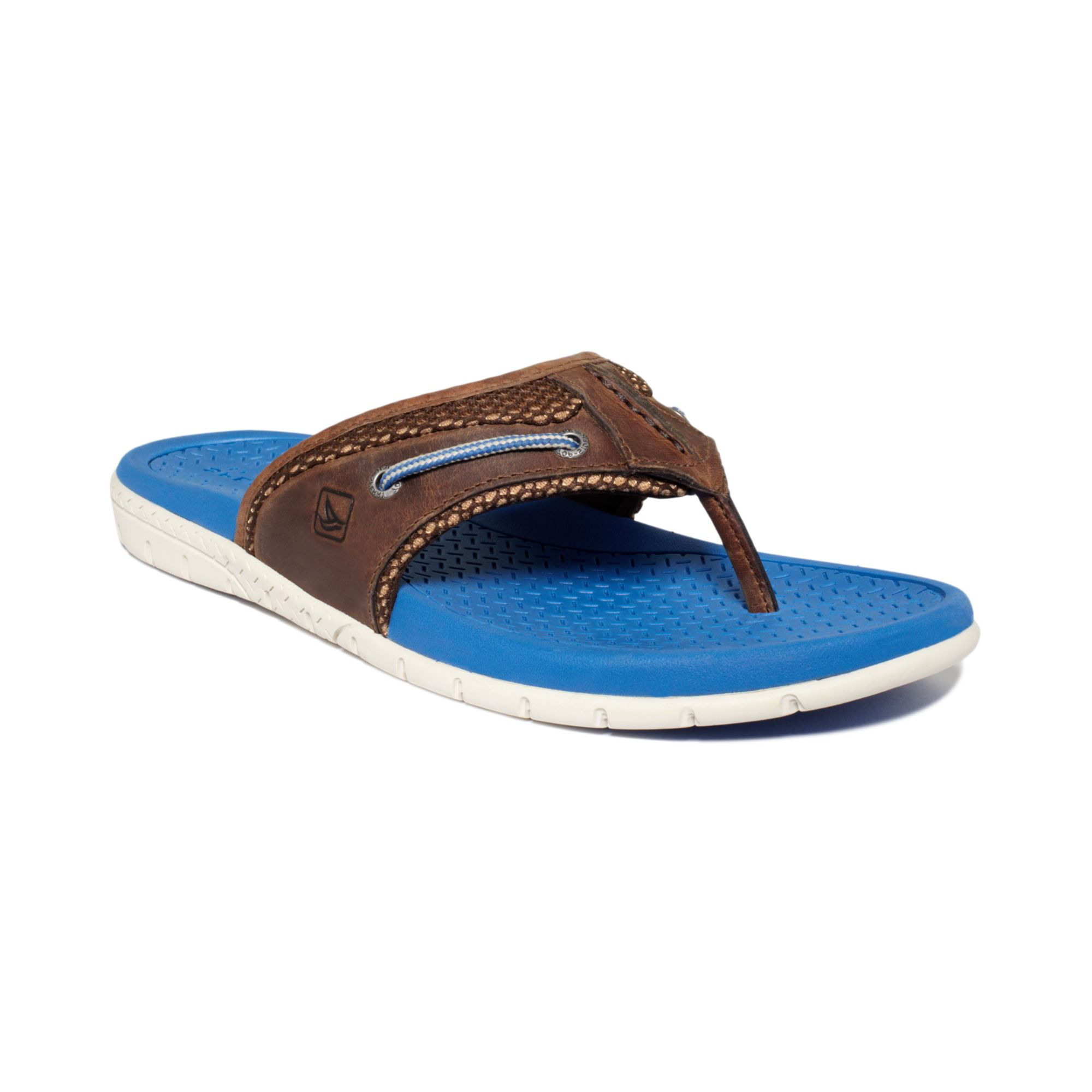 Sperry Top-sider Billfish Sandals in Blue for Men (brownblue) | Lyst