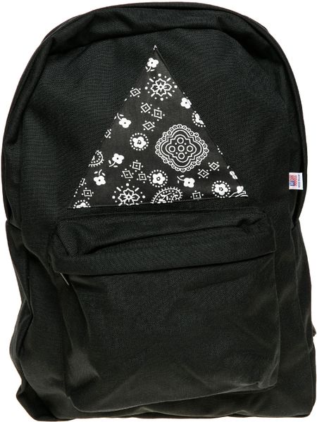 black bandana backpack