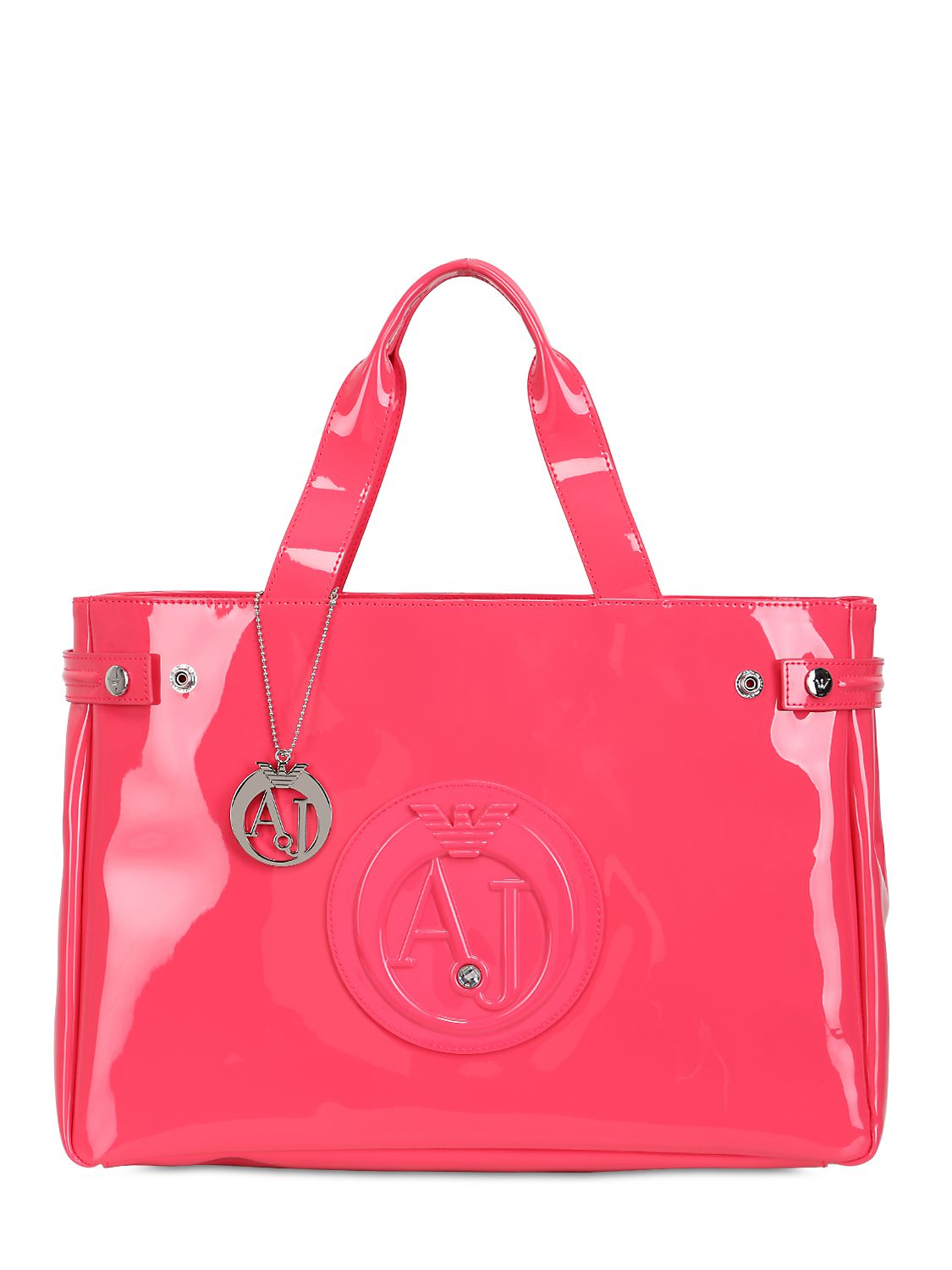 pink armani bag