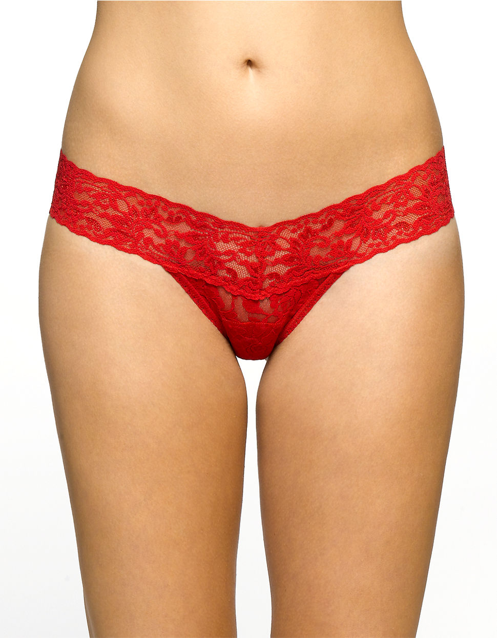 Hanky Panky Lace Thong In Red Lyst