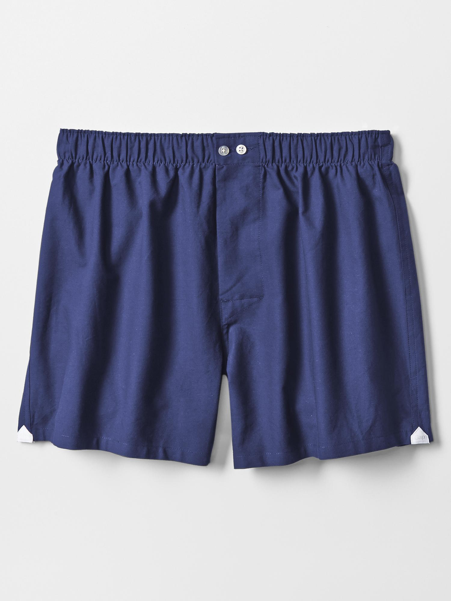 Gap Oxford Boxers in Blue for Men (VINTAGE NAVY) Lyst