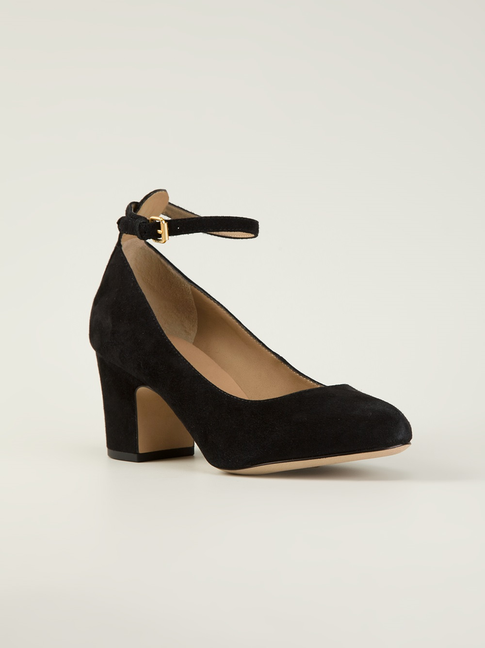 Marc By Marc Jacobs Chunky Heel Pumps in Black Lyst