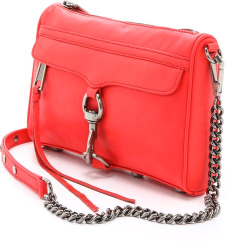 rebecca minkoff red crossbody bag