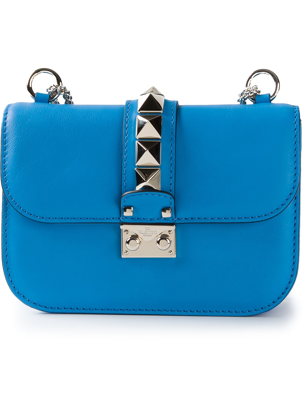 valentino rockstud blue