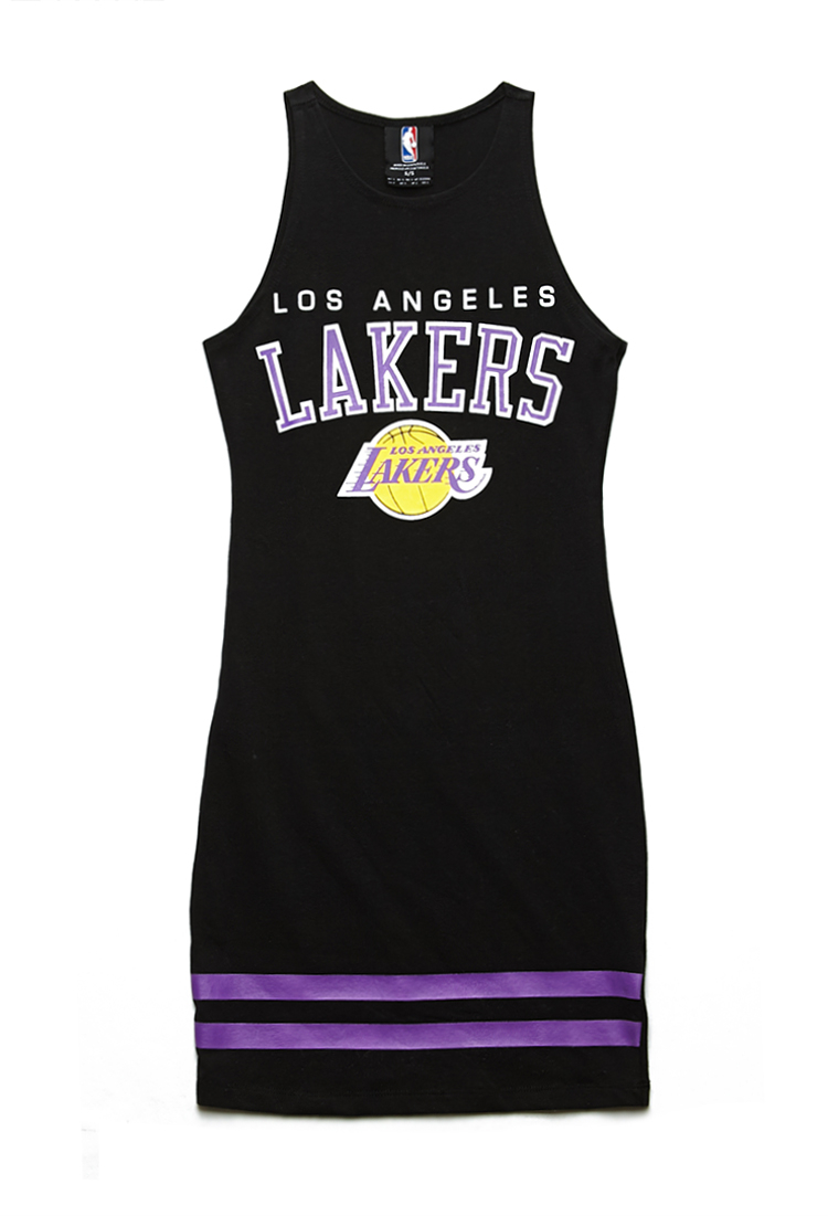 Forever 21 Los Angeles Lakers Dress in Purple (Blackpurple)
