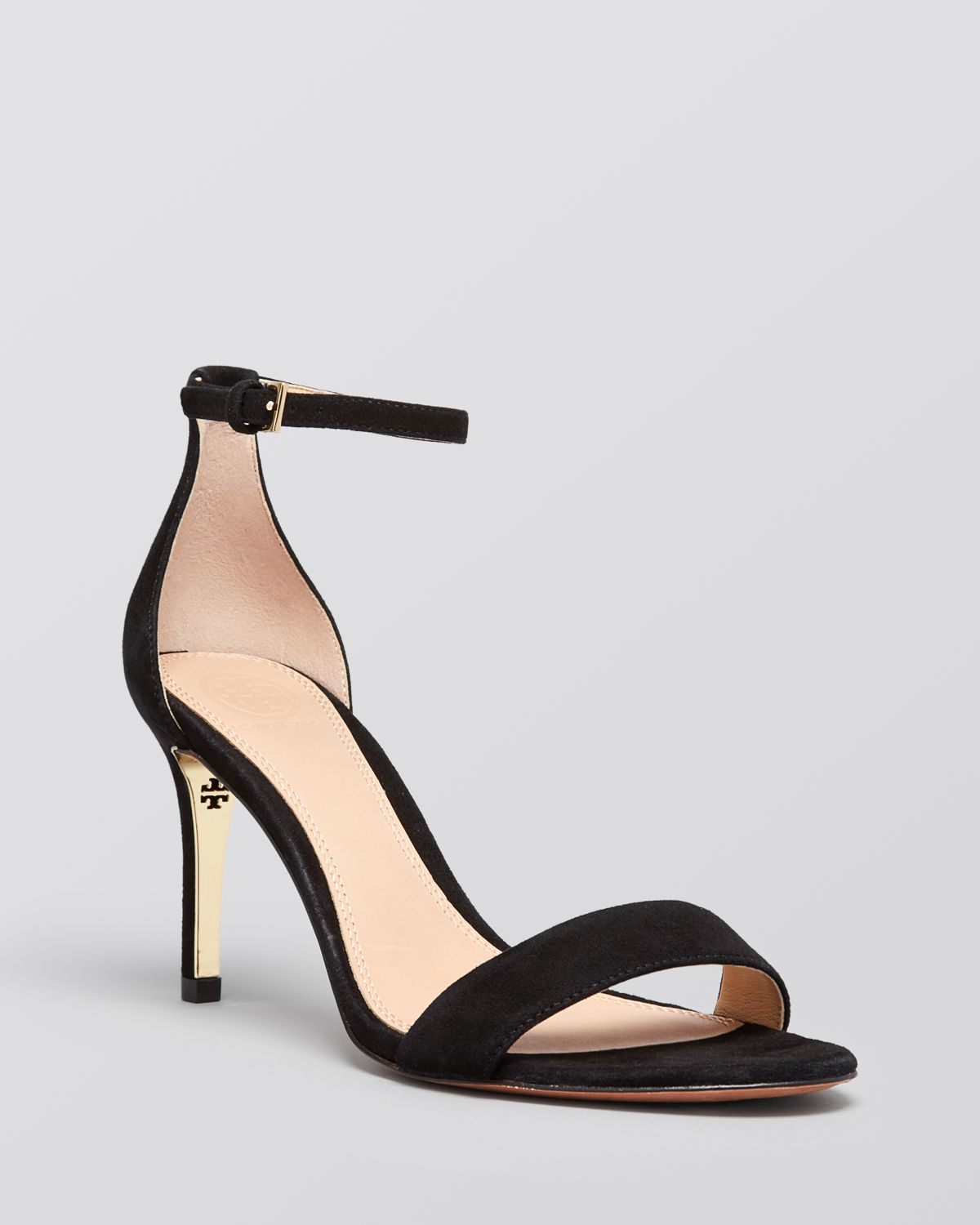 Tory Burch Ankle Strap Sandals - Keri High Heel in Black | Lyst