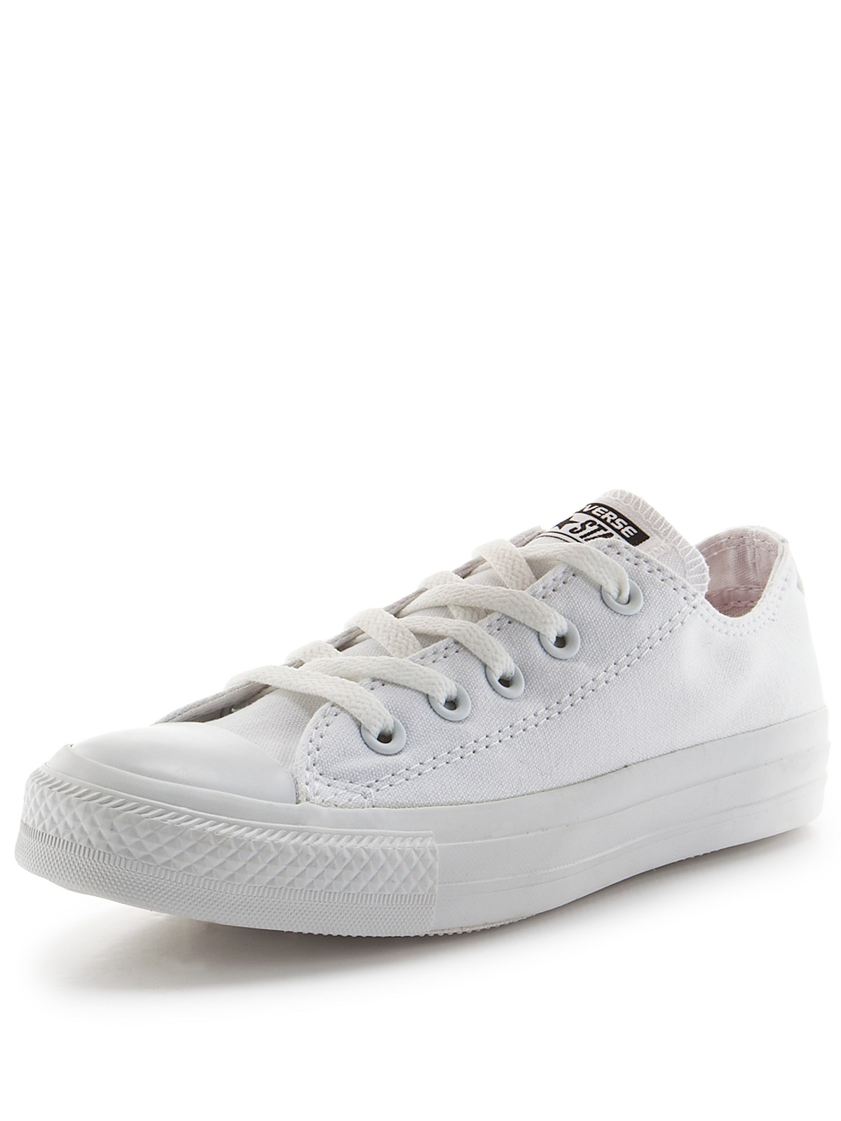 converse chuck taylor all star leather ox plimsolls