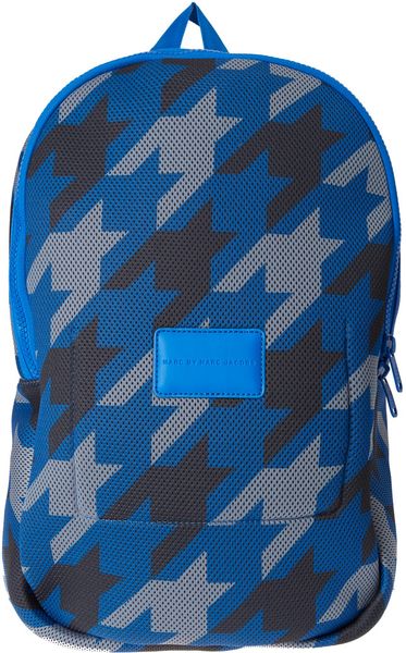 marc jacobs blue mesh tote bag