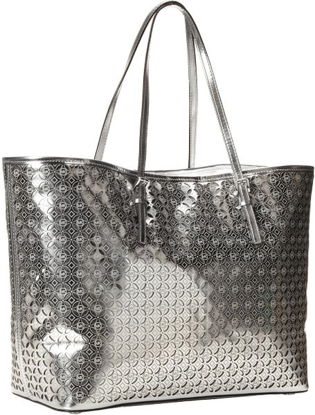 michael kors perforated tote