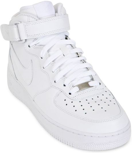 white high top air force ones mens