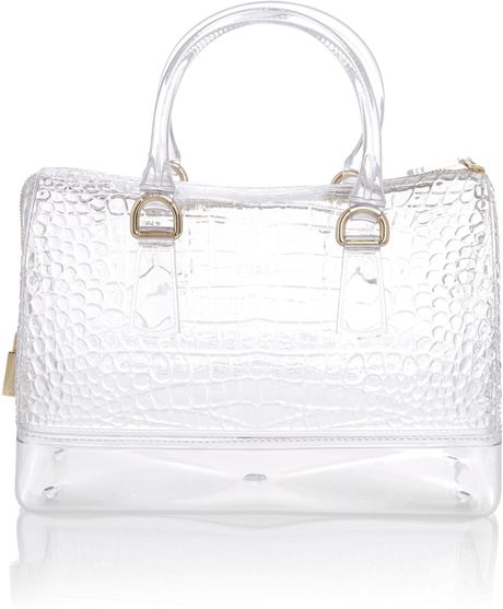 furla clear candy bag