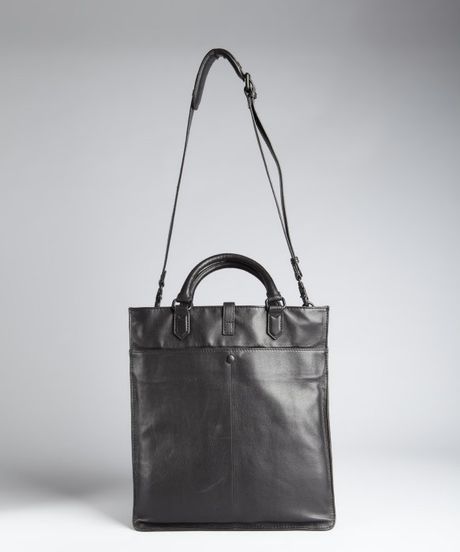 leather tote briefcase