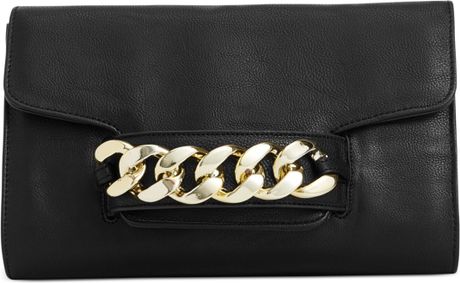 steve madden clutch black