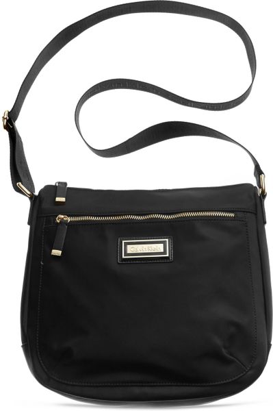 calvin klein nylon messenger