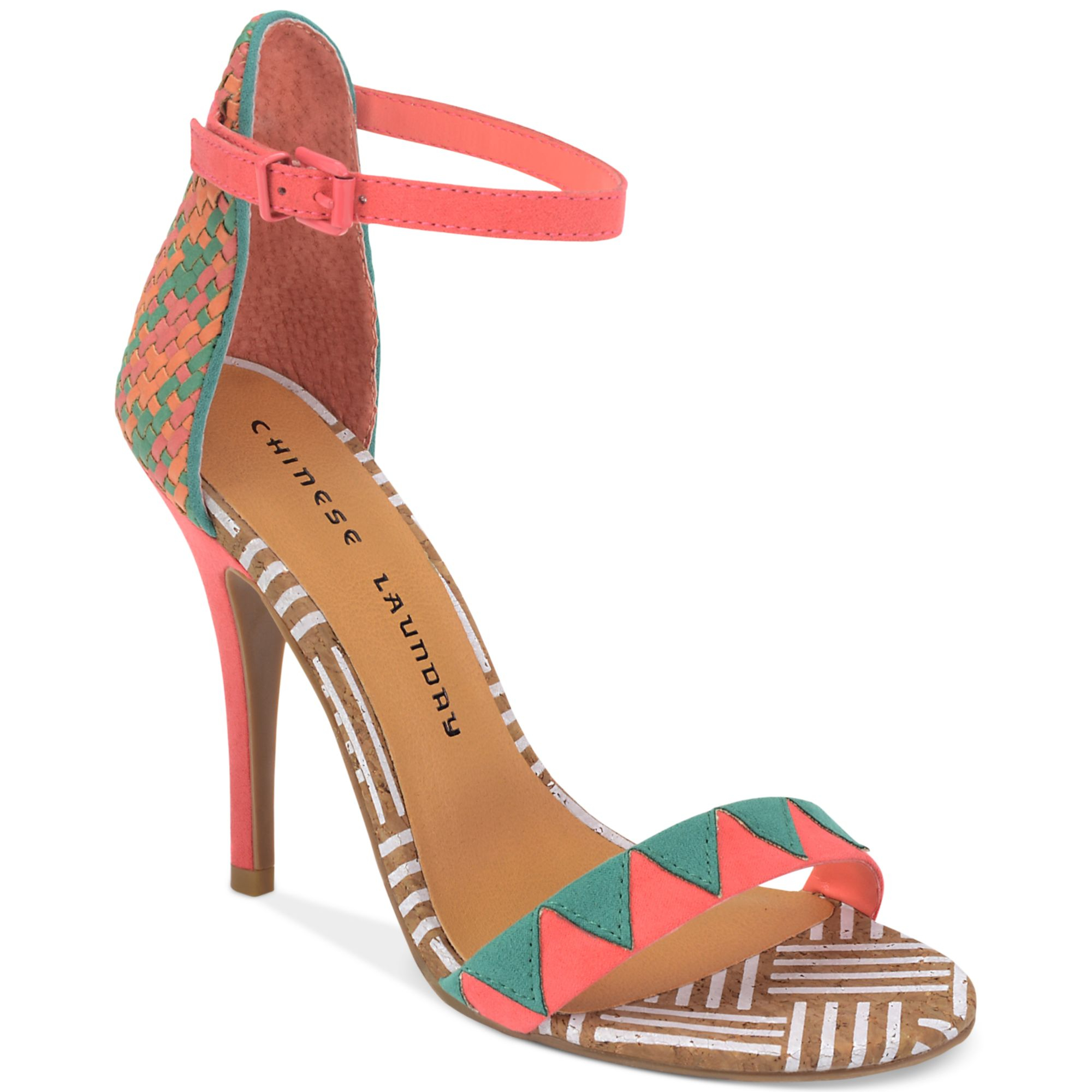 chinese laundry strappy heels