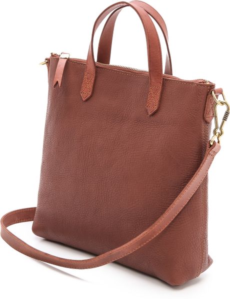 madewell mini pocket transport tote