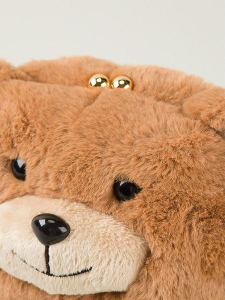 moschino teddy bear stuffed animal