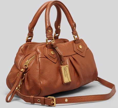 marc jacobs brown satchel