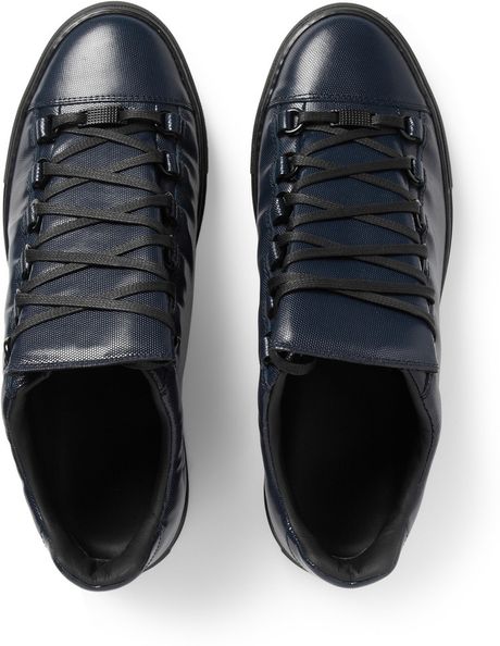 balenciaga shoes mens blue