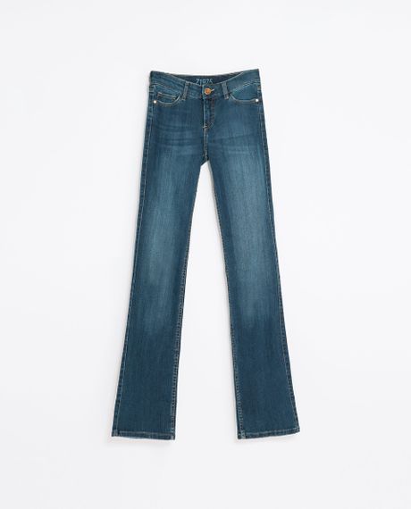 zara bootcut trousers