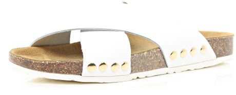 river island mules flat