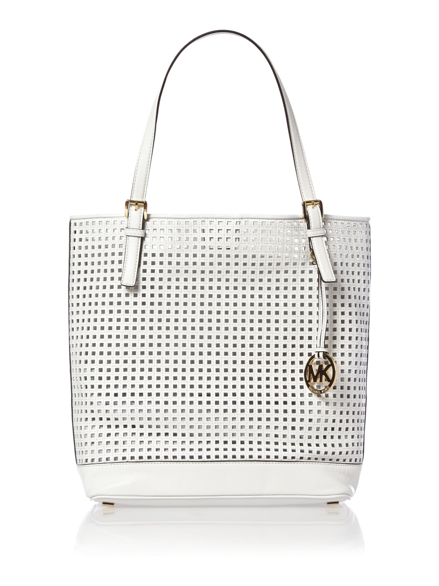 michael kors perforated tote