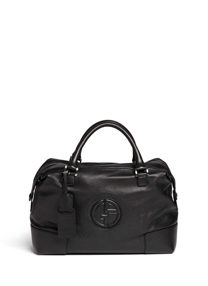 giorgio armani mens travel bag