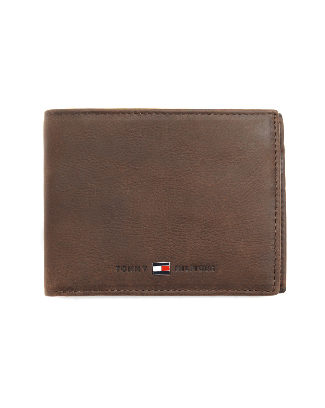 Tommy Hilfiger Brown Leather Wallet in Brown for Men Lyst
