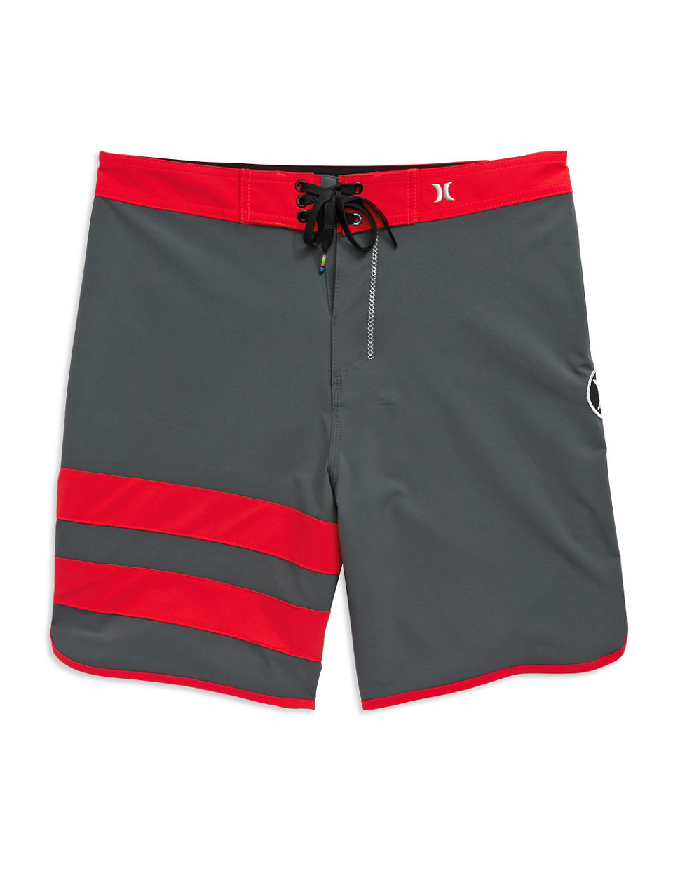 Hurley Block Party Swim Trunks in Gray for Men (DARK GREY) Lyst