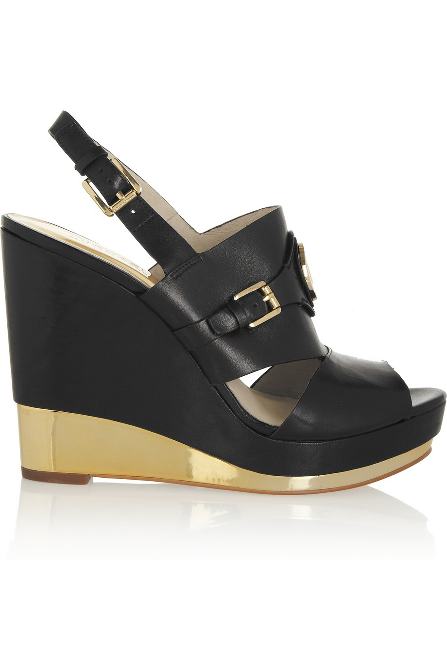 michael kors slingback wedge
