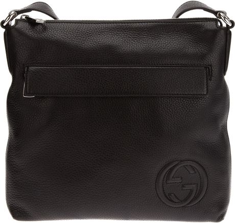 Gucci Small Square Shoulder Bag in Black for Men | Lyst