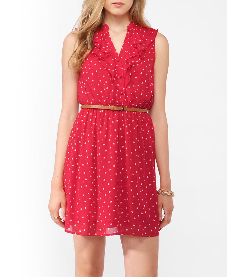 heart dress forever 21