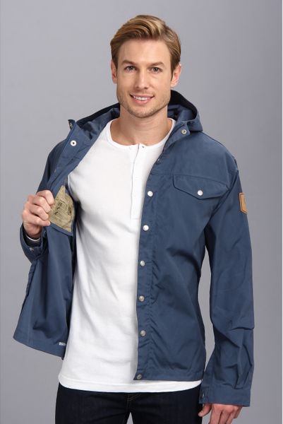 fjallraven canada shirt uncle blue