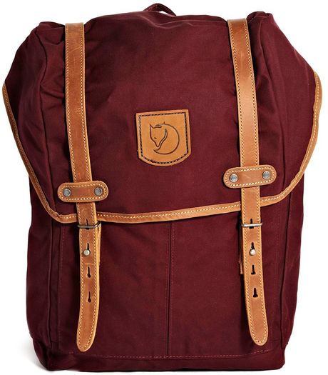 red fjallraven backpack