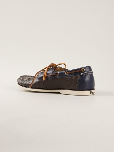 polo ralph lauren bienne boat shoes