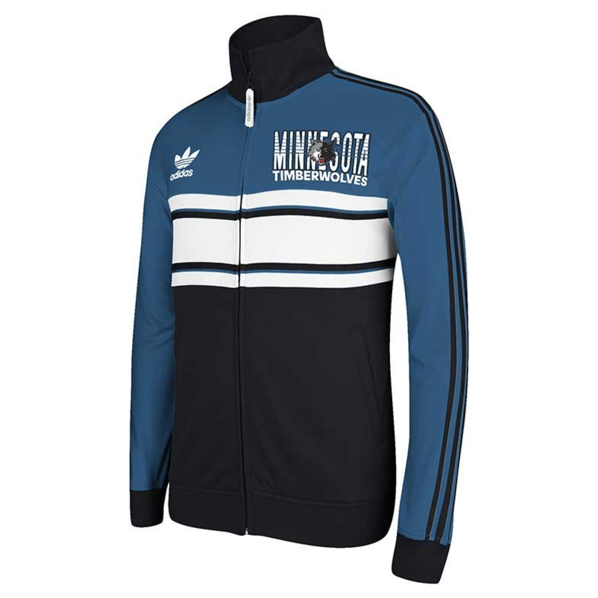 mens blue adidas track jacket