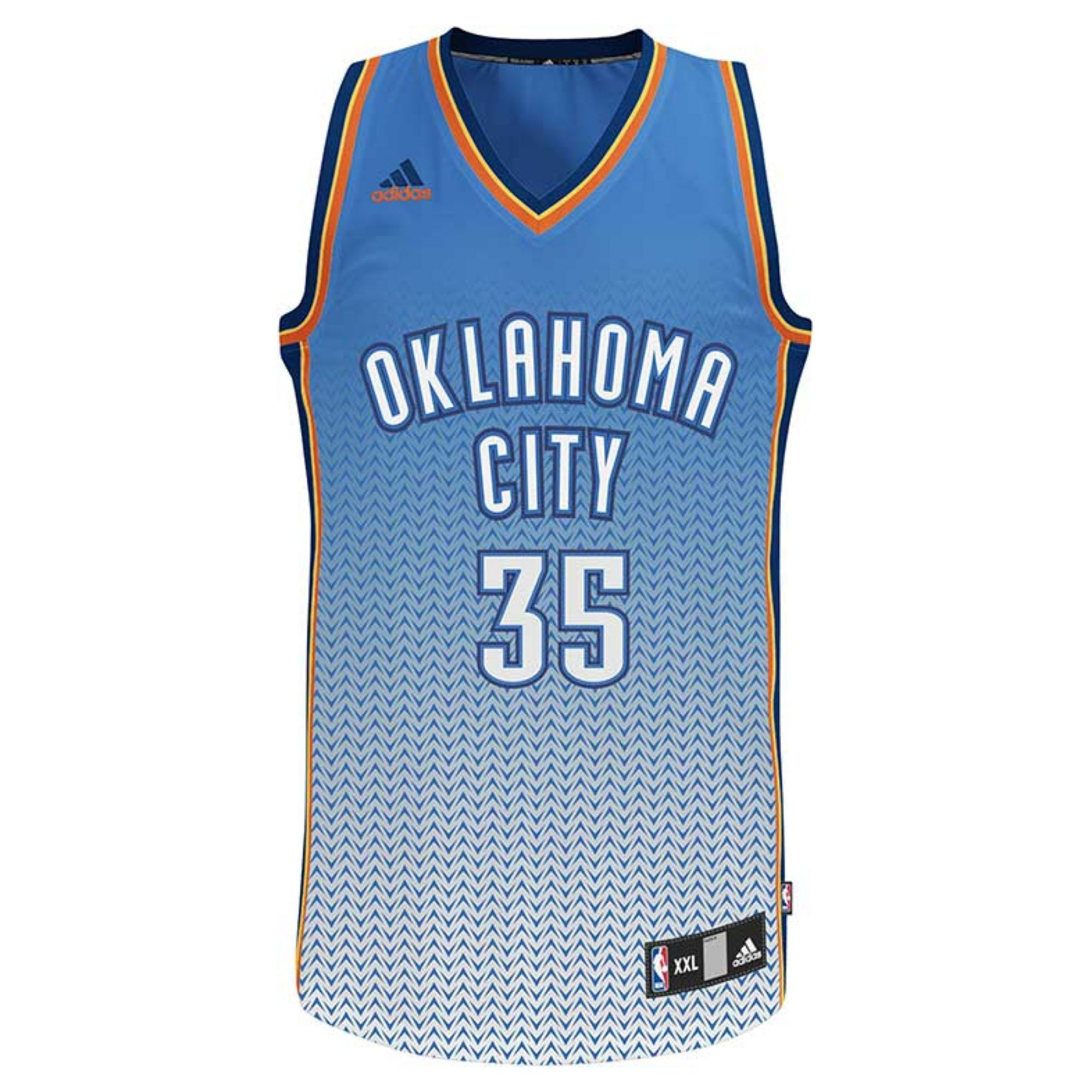 Adidas î€€Kevinî€ î€€Durantî€ Oklahoma City Thunder Swingman î€€Jerseyî€ in Blue for Men (RoyalBlue) Lyst