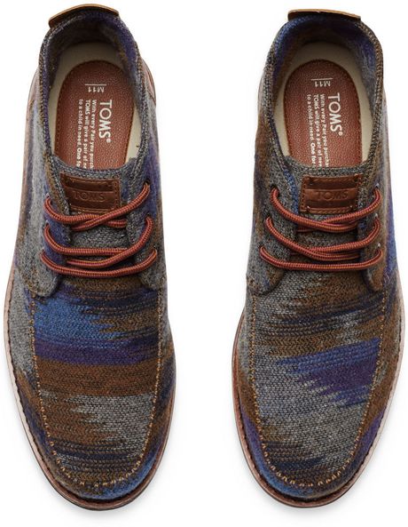 toms canvas chukka boots