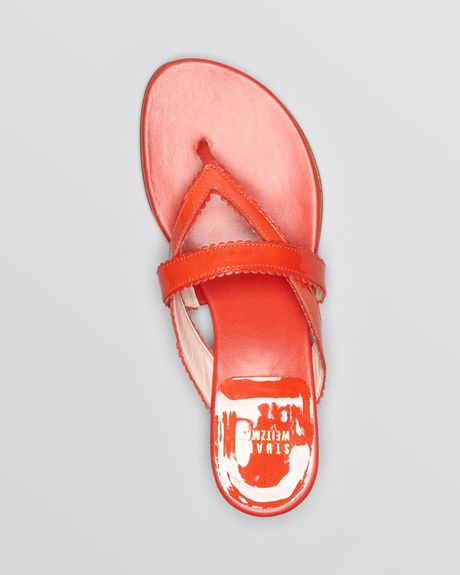 stuart weitzman orange heels