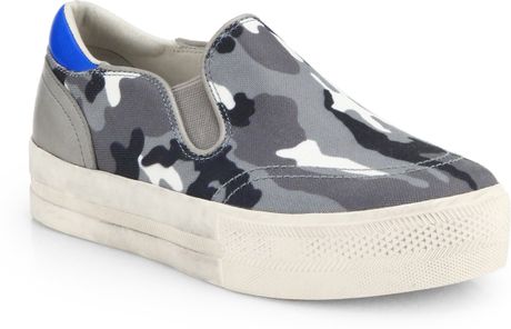 laceless ash jungle sneakers canvas camo