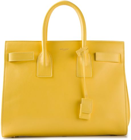 ysl sac de jour yellow