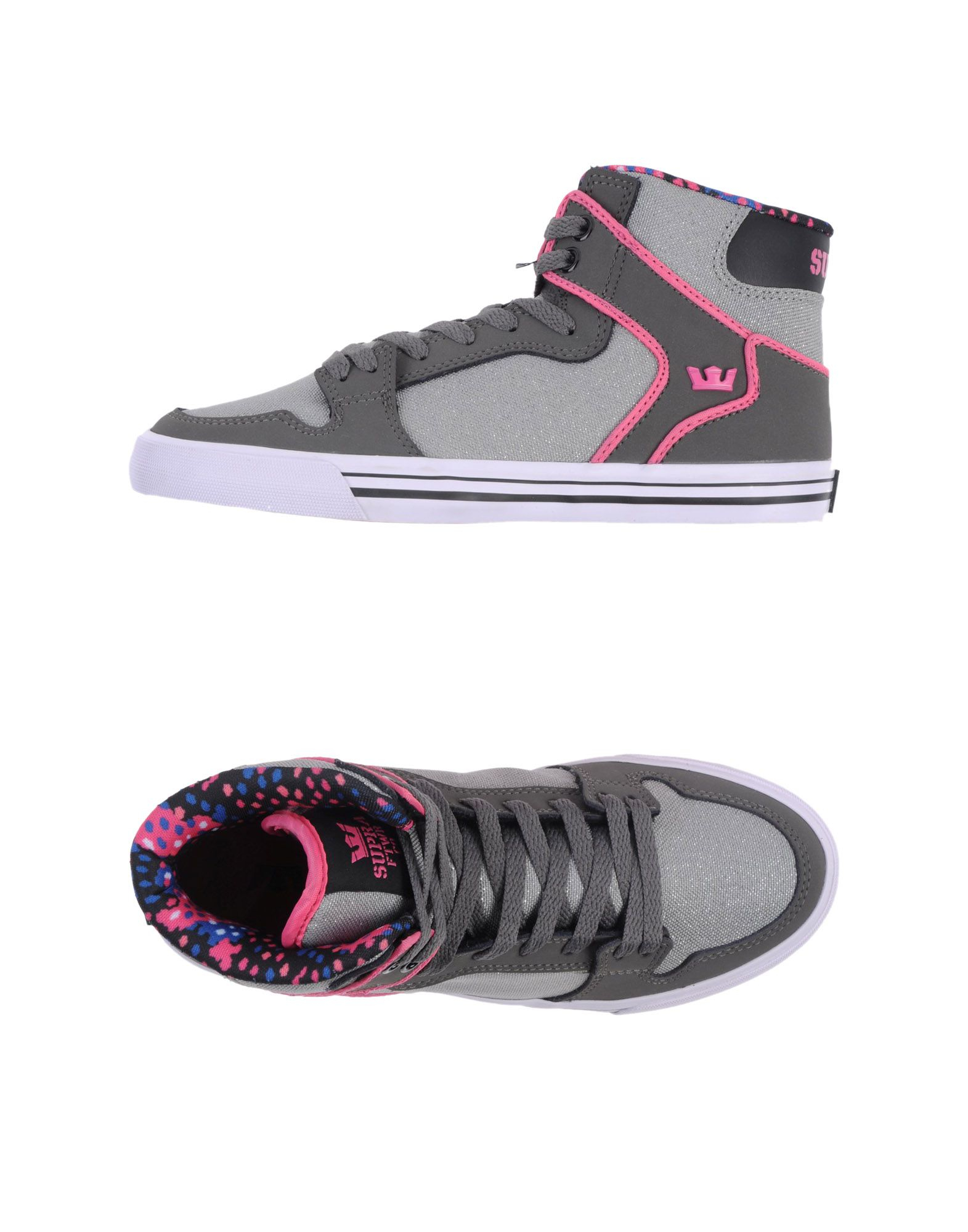 Supra Hightops Trainers in Gray (Light grey) | Lyst