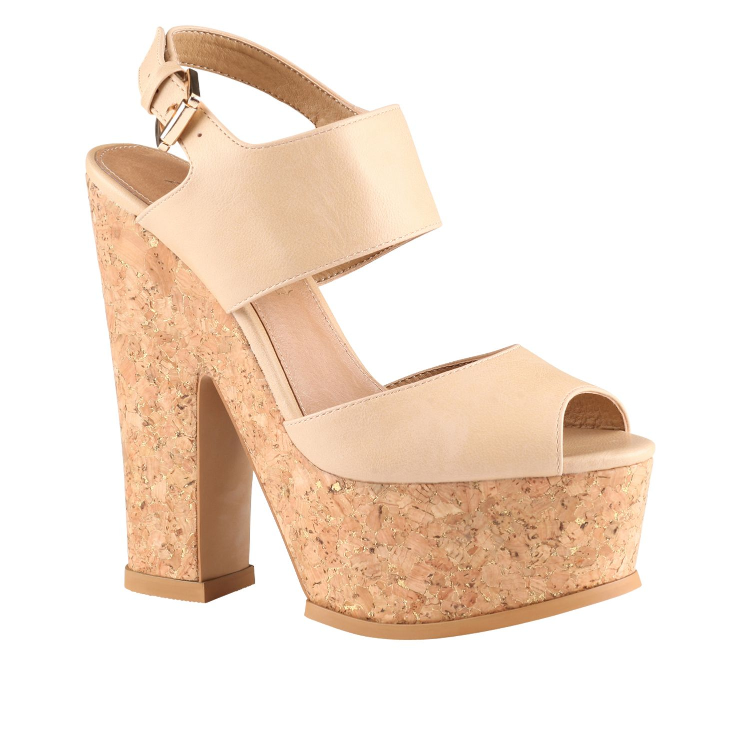 aldo peep toe flats