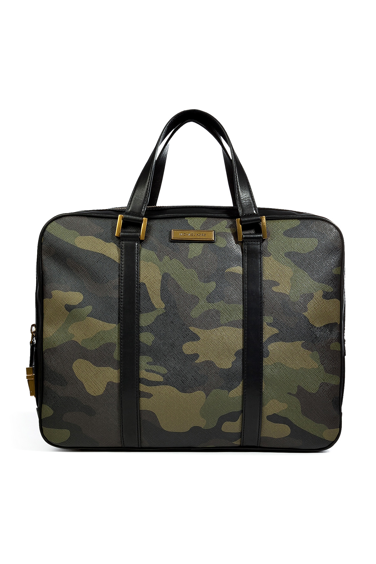 Michael Kors Briefcase in Camouflage in Multicolor for Men (green) Lyst