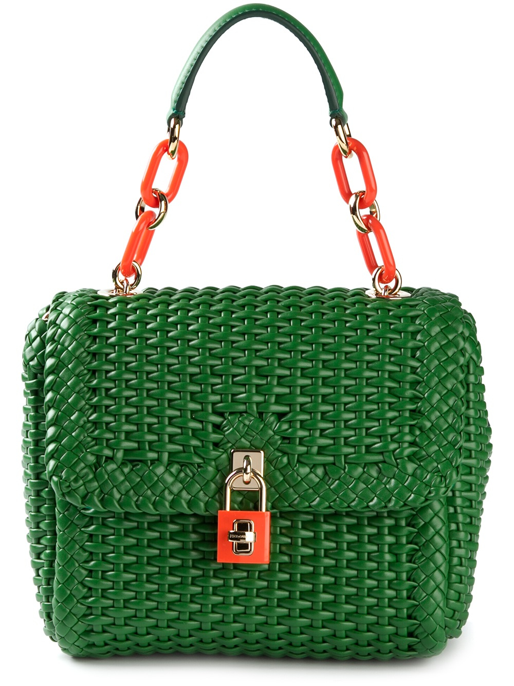 dolce and gabbana woven bag