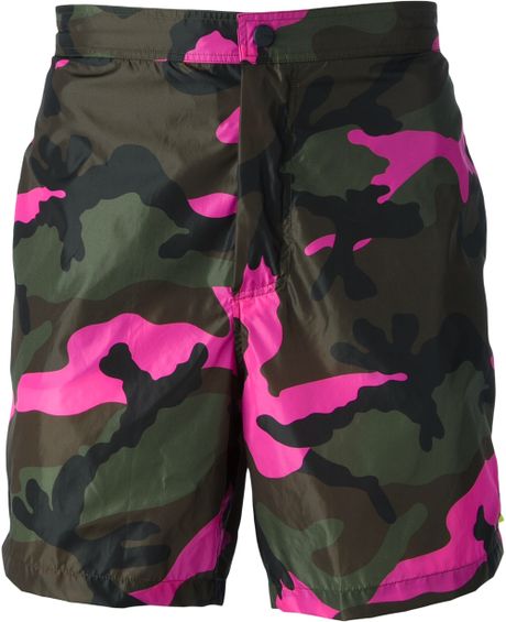 hot pink cargo shorts